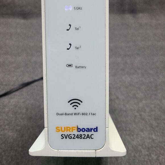 ARRIS SURFboard SVG2482AC Cable‎ Modem Router Dual-Band WiFi Voice Intel Inside - Picture 3 of 9